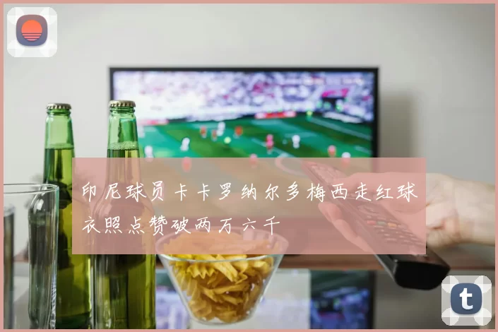 印尼球员卡卡罗纳尔多梅西走红球衣照点赞破两万六千